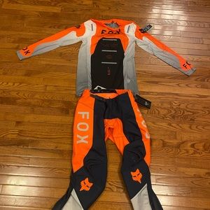 Fox Racing shirt- medium pants size 32 waist